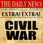 civil war, newspaper article text